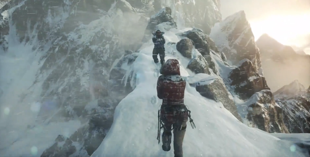 古墓丽影崛起怎么过雪山