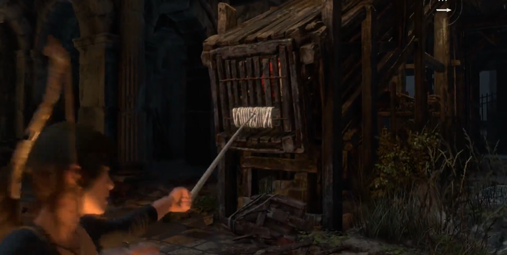 古墓丽影10怎么炸雕像