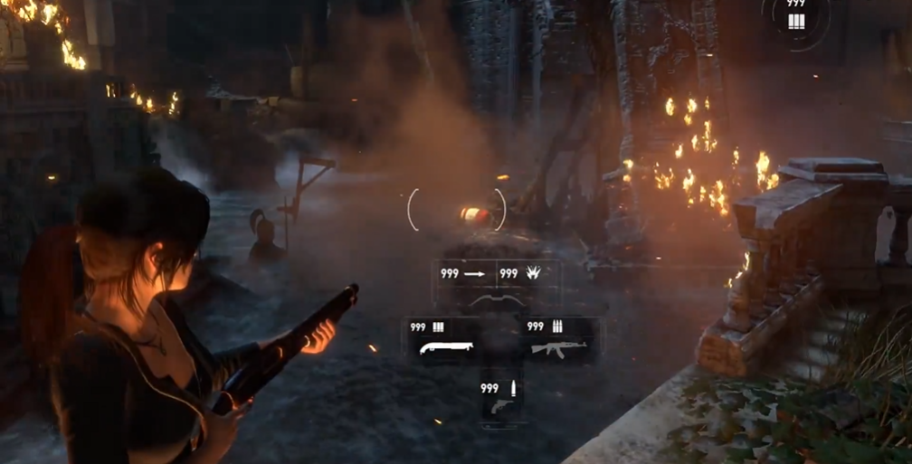 古墓丽影10怎么炸雕像