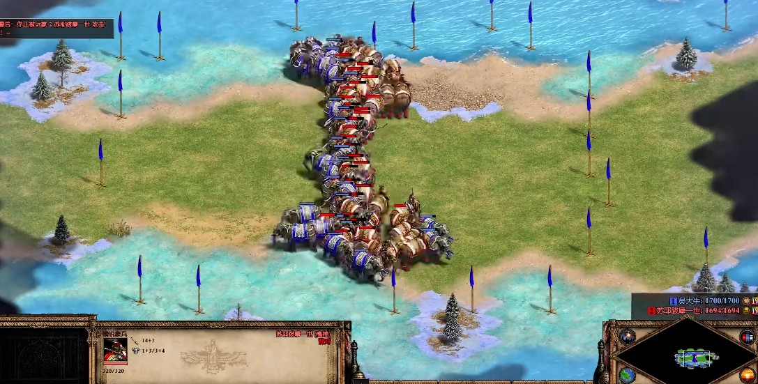 帝国时代2后期强力阵容玩什么