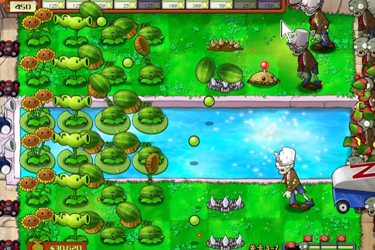 植物大战僵尸3-7怎么玩