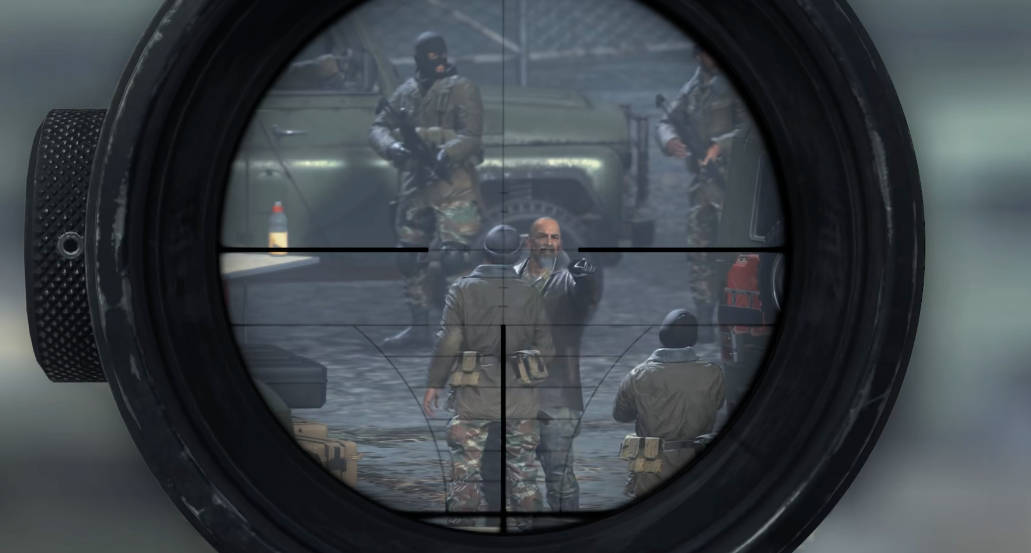 使命召唤4狙击手那关怎么过