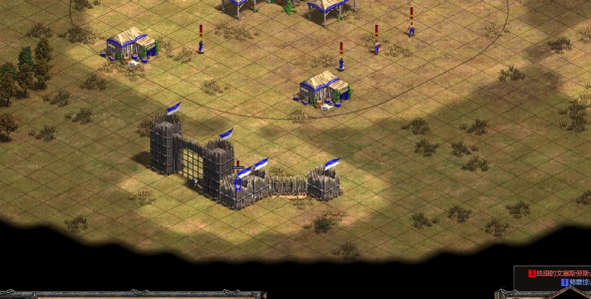 帝国时代2建筑怎么转方向