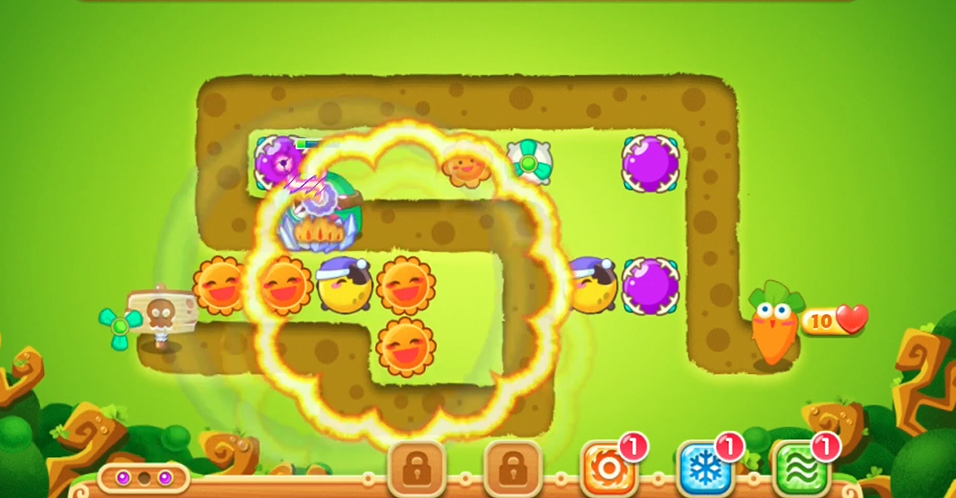 保卫萝卜2十六关怎么过