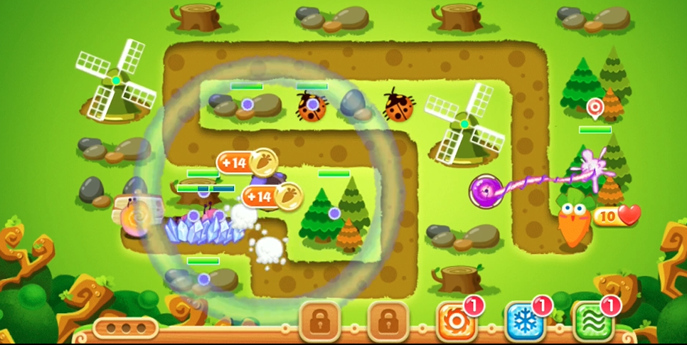 保卫萝卜2十六关怎么过