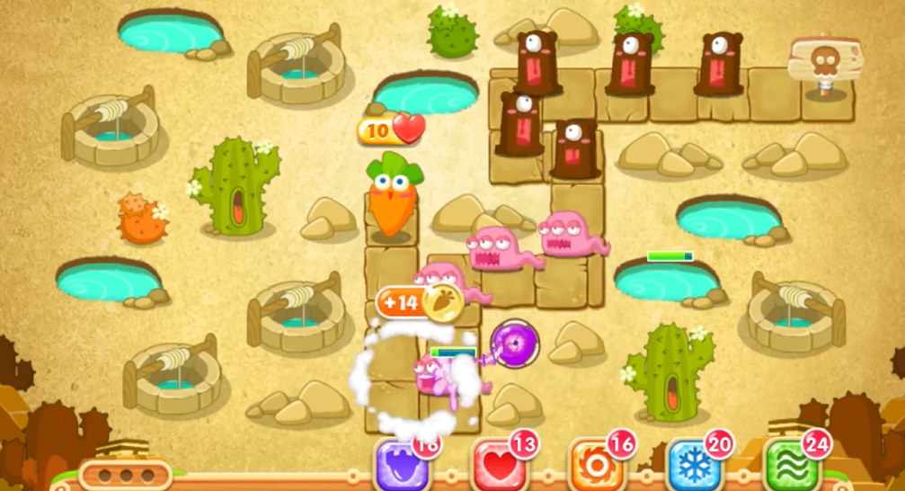 保卫萝卜2第74关怎么过 保卫萝卜2第74关怎么过